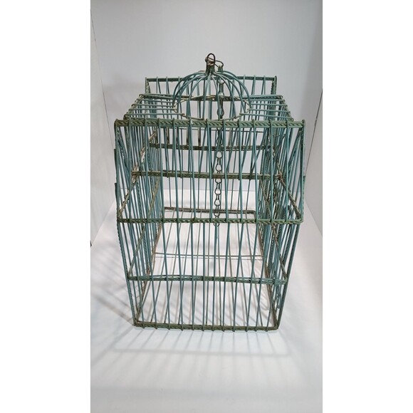 Vintage wire Bird Cage  birdcage - Picture 4 of 12